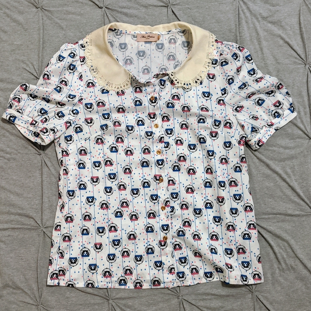 Miss Patina retro top